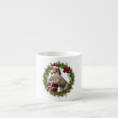 KerstDonkey Espresso Cups Kop (Voorkant)