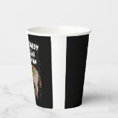 KerstDonkey Funny American Italiaanse kerstcadeau Papieren Bekers (Links)