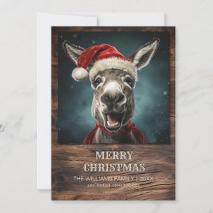 KerstDonkey Kaart