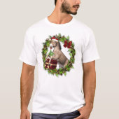 KerstDonkey Santa Holiday Shirten T-shirt (Voorkant)