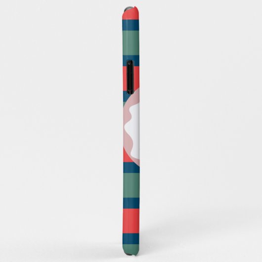 Kerstdonuts en feestdag met kerstcadeaus Case-Mate iPhone case (Achterkant/rechts)