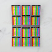 Kerstdonuts, Kalender 2011 Feestdagen Kaart (Binnen)