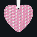 kerstdonuts Sprinkles Bakery Pink Ornament<br><div class="desc">kerstpatroondonuts</div>