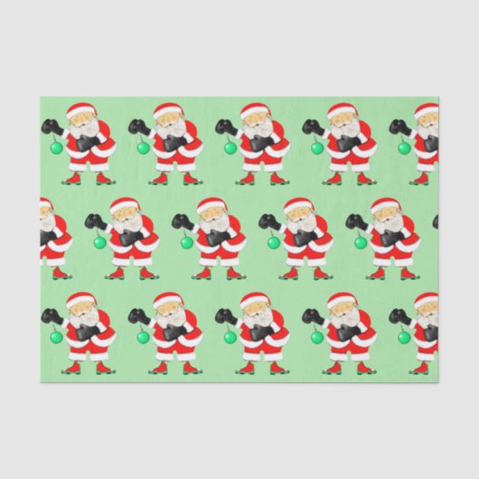 Kerstdoos Tissue Papier (Voorkant)