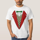 Kerstdoosjes, rood en groen t-shirt (Voorkant)