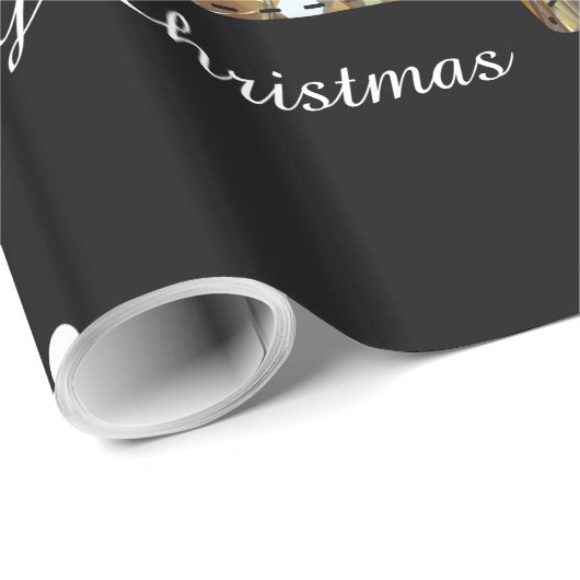 Kerstdorp 15 ft cadeaupapier (Rol Hoek)