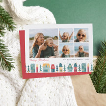 kerstdorp | 5 Foto-collage