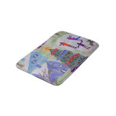 kerstdorp badmat (Gekanteld)