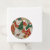 kerstdorp bedankjes labels (In situ)