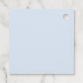 kerstdorp bedankjes labels (Achterkant)