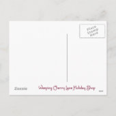 Kerstdorp Briefkaart (Achterkant)