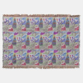 kerstdorp deken (Voorkant)