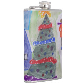 kerstdorp heupfles (Rechts)