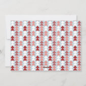 Kerstdorp Holiday Fotokaart Feestdagenkaart (Achterkant)