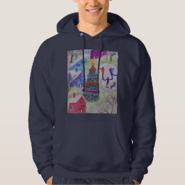 kerstdorp hoodie