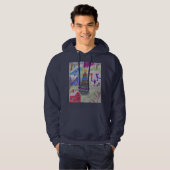 kerstdorp hoodie (Voorkant volledig)