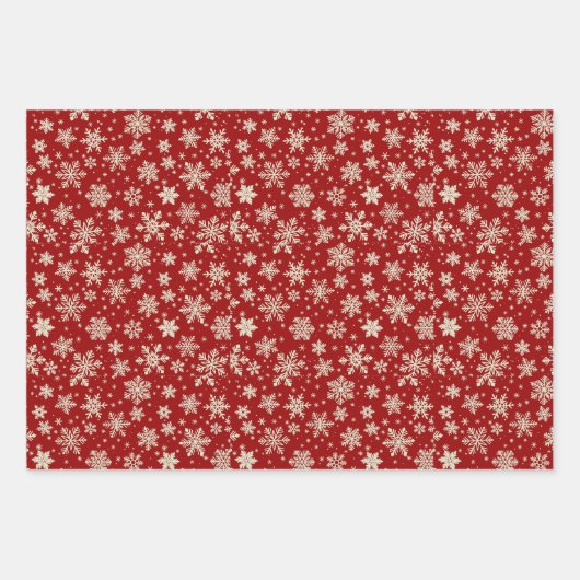  Kerstdorp II Inpakpapier Vel (Voorkant 2)