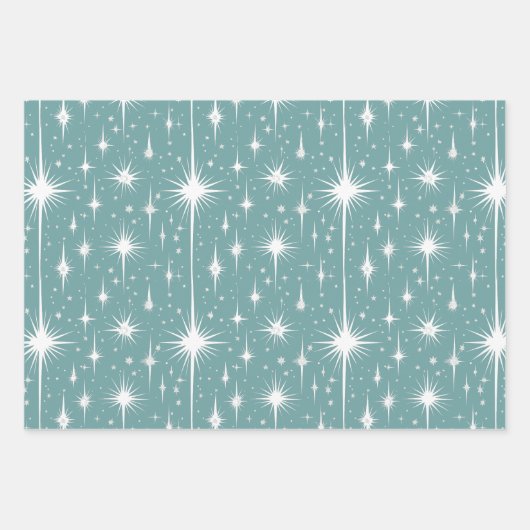 kerstdorp inpakpapier vel (Voorkant 2)