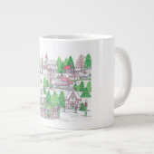 Kerstdorp Jumbo Coffee-Mok Grote Koffiekop (Voorkant rechts)