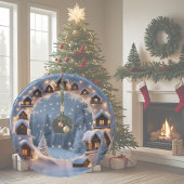 kerstdorp kerstboom rok