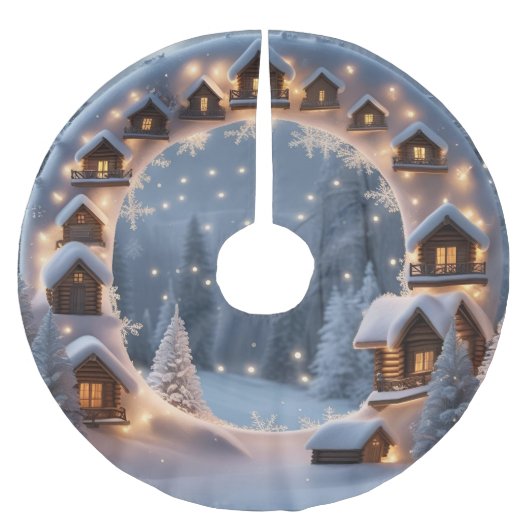 kerstdorp kerstboom rok (Voorkant)