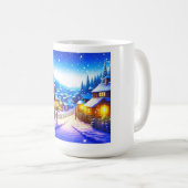 Kerstdorp Koffiemok (Voorkant rechts)