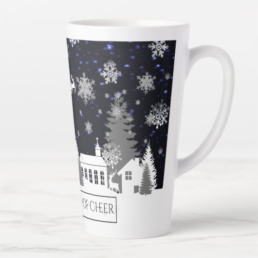 Kerstdorp Latte Mok (Rechts)