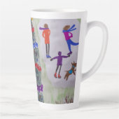 Kerstdorp Latte Mok (Rechts)