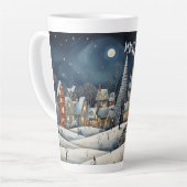 kerstdorp latte mok (Linkerhoek)