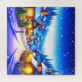 Kerstdorp Legpuzzel (Horizontaal)