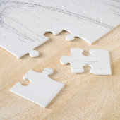 kerstdorp legpuzzel (Zijkant)