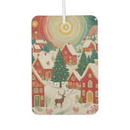 kerstdorp luchtverfrisser