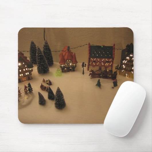 Kerstdorp Muismat (Met muis)