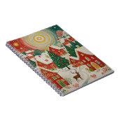 kerstdorp notitieboek (Rechterzijde)