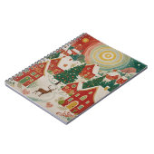 kerstdorp notitieboek (Linkerzijde)