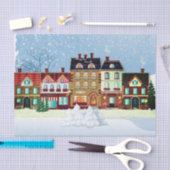 Kerstdorp — Ontwerpen  Tissuepapier (Craft)