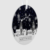 Kerstdorp Ornament (voorkant)