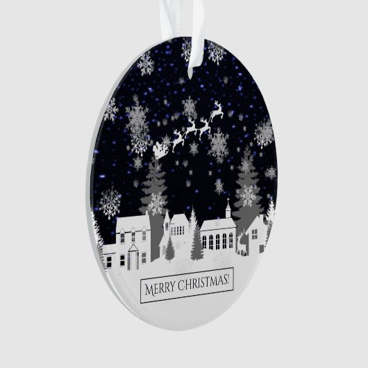 Kerstdorp Ornament (voorkant)