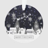 Kerstdorp Ornament (voorkant)