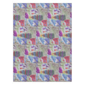 kerstdorp tafelkleed (Voorkant)