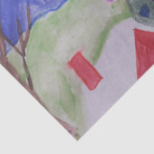 kerstdorp tissuepapier (Detail)