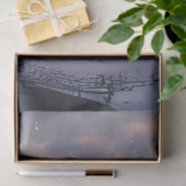 Kerstdorp Winter Wonderland #3 Decoupage Tissuepapier (Geschenk)