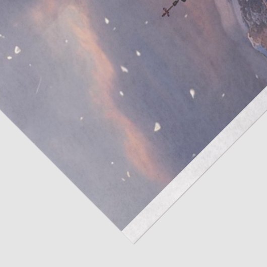 Kerstdorp Winter Wonderland #3 Decoupage Tissuepapier (Detail)