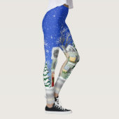 Kerstdorpje Plezier leggings (Rechts)