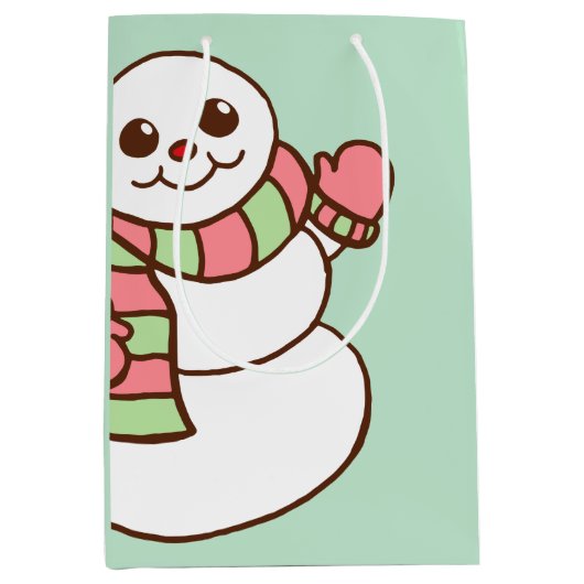 Kerstdorpman cadeautas (Voorkant)