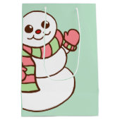 Kerstdorpman cadeautas (Achterkant)