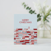 Kerstdorpsfeestdag Briefkaart (Staand voorkant)