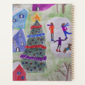 kerstdorpspanner planner (Achterkant)