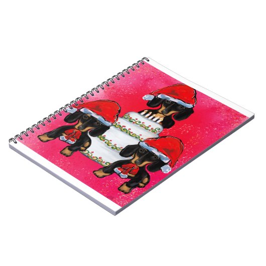 Kerstdoxies Notitieboek (Linkerzijde)