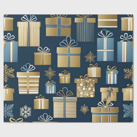 Kerstdozen inpakpapier (Vlak)